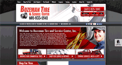 Desktop Screenshot of bozemantire.com