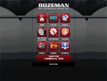 Tablet Screenshot of bozemantire.com